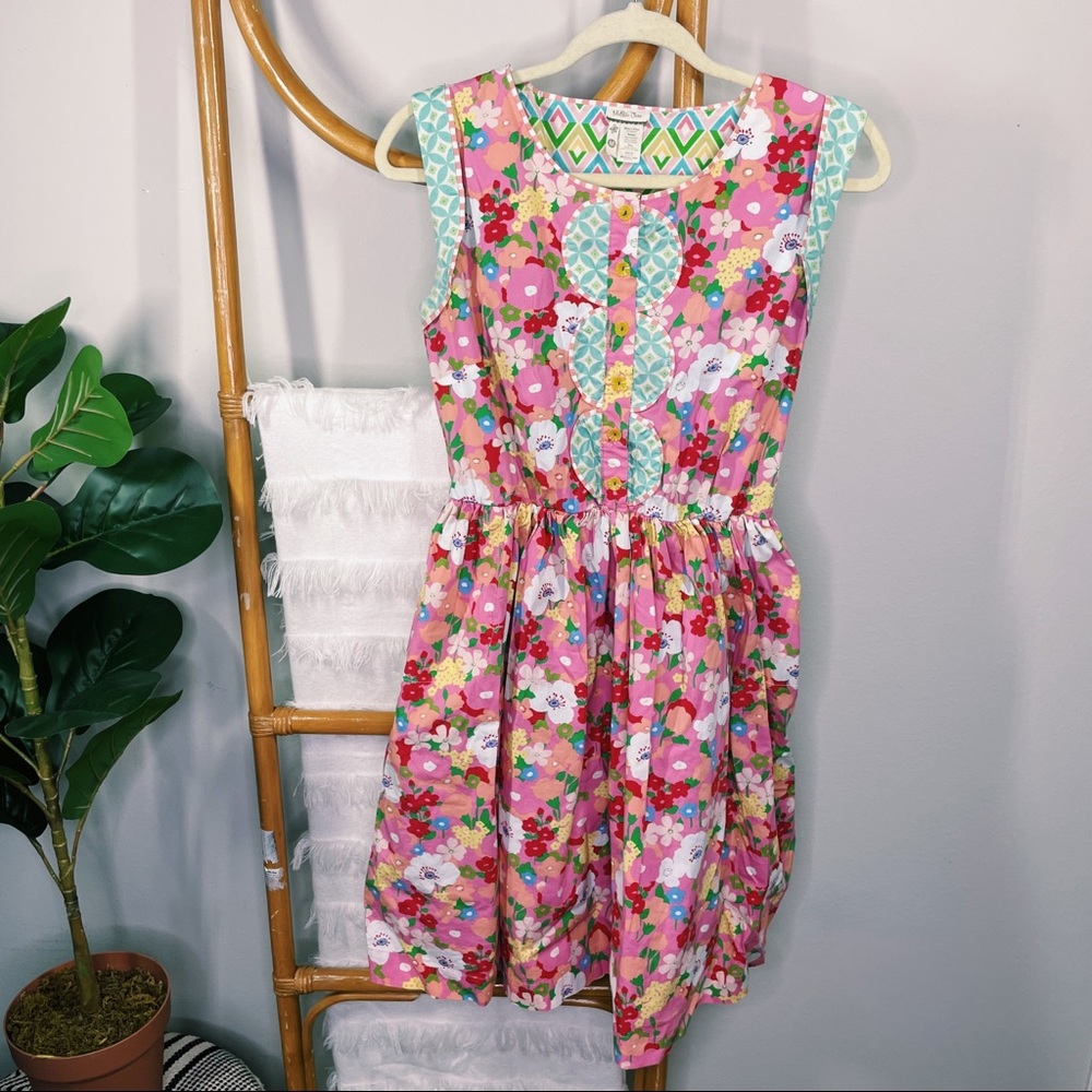 Matilda Jane Floral Leah Fit Flare Dress sz M